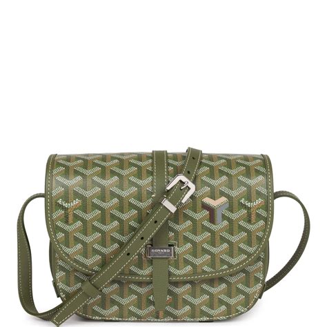 goyard khaki bag|Goyard Belvedere PM Bag Khaki Goyardine Palladium Hardware.